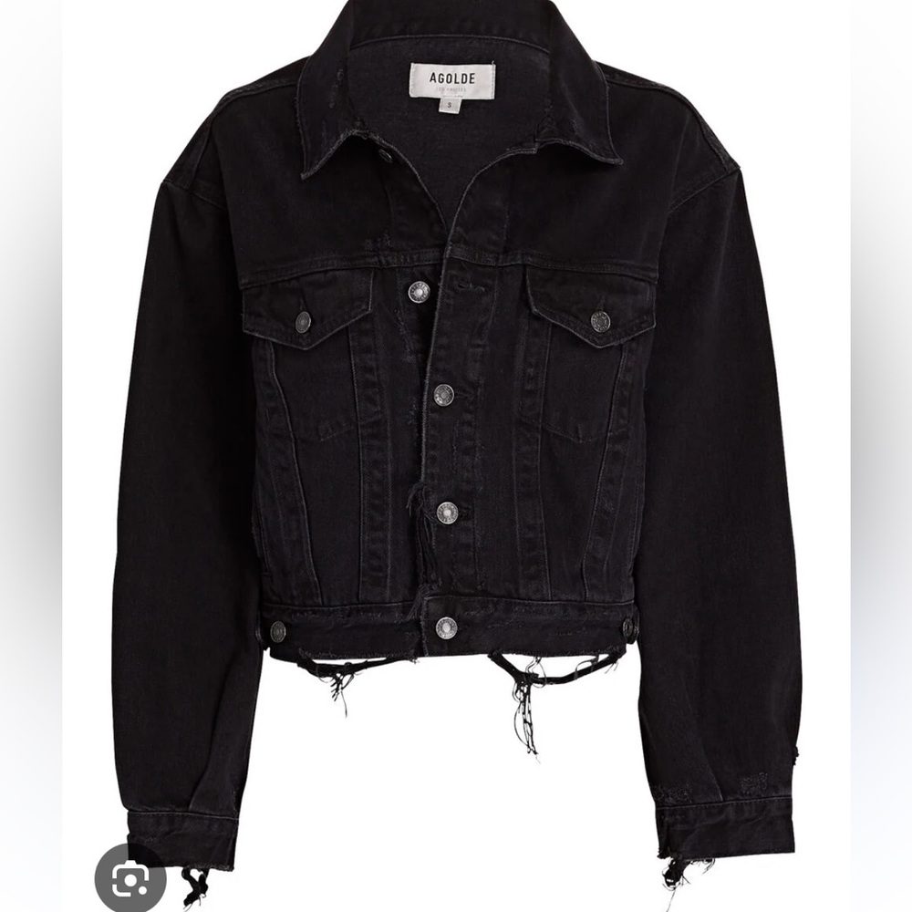Agolde Shrunken Charli Denim Jacket